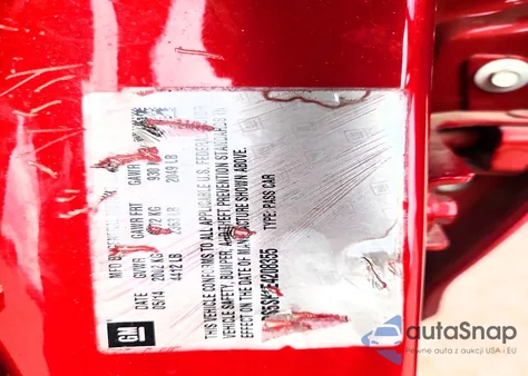 2014 Buick Verano z USA, uszkodzony, nr VIN 1G4PS5SK1E4208355